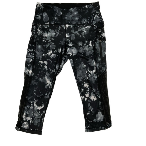 Lululemon Sun Runner Crop Leggings in Dusk Dye Size 4 - Picture 9 of 11